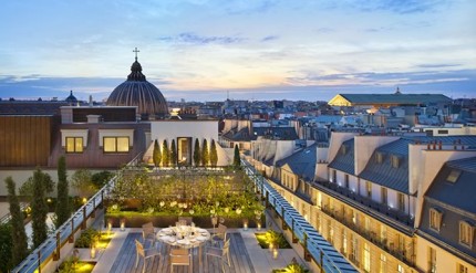 Mandarin Oriental, Paris - Terrasse Suite Royale Orientale