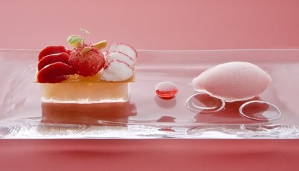 Pêche Melba revisitée